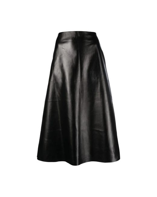 Midi Skirts Chloé de color Black