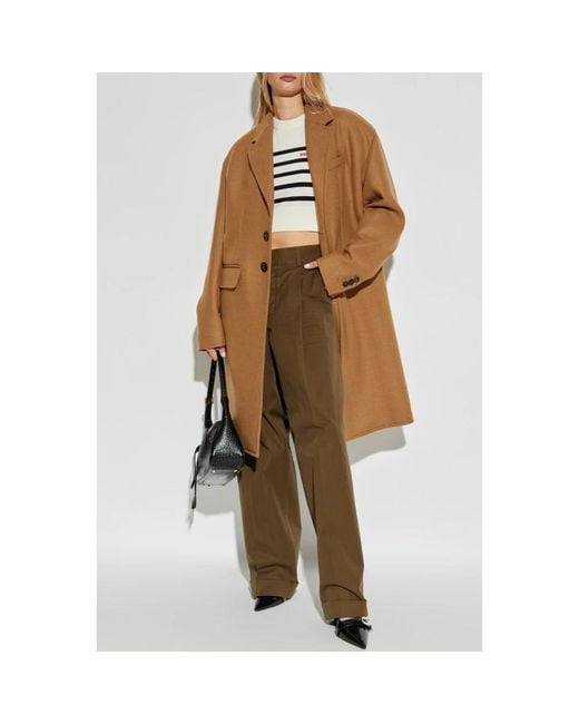 DSquared² Brown Single-Breasted Coats
