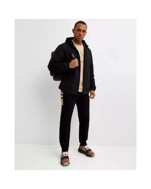 Running Jackets Burberry pour homme en coloris Black