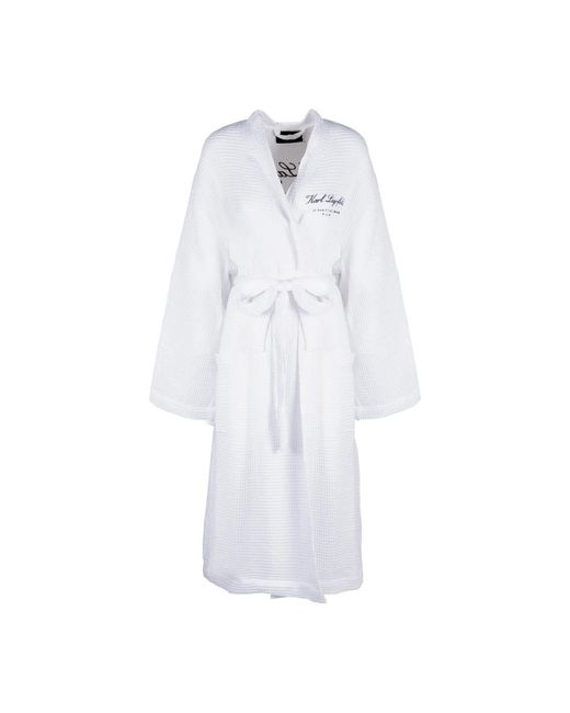 Karl Lagerfeld White Robes