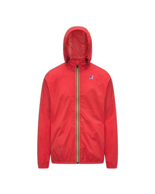 K-Way Red Light Jackets for men