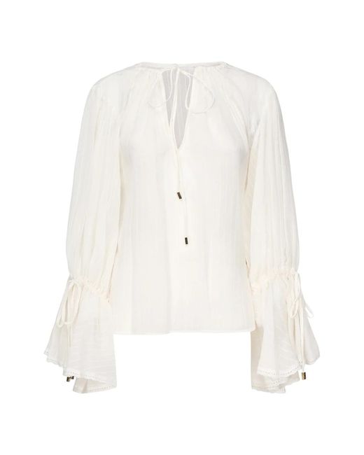 Guess White Blouses