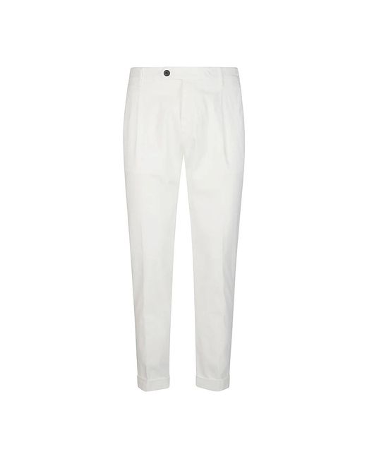 Eleventy White Chinos for men