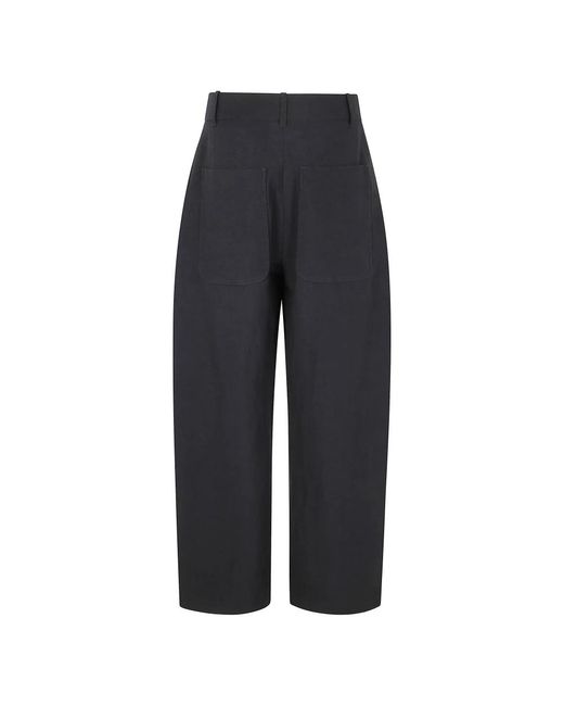Studio Nicholson Wide Trousers in het Blue