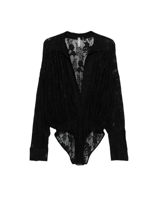 Body Norma Kamali en coloris Black