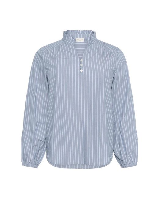 Kaffe Blouses in het Blue