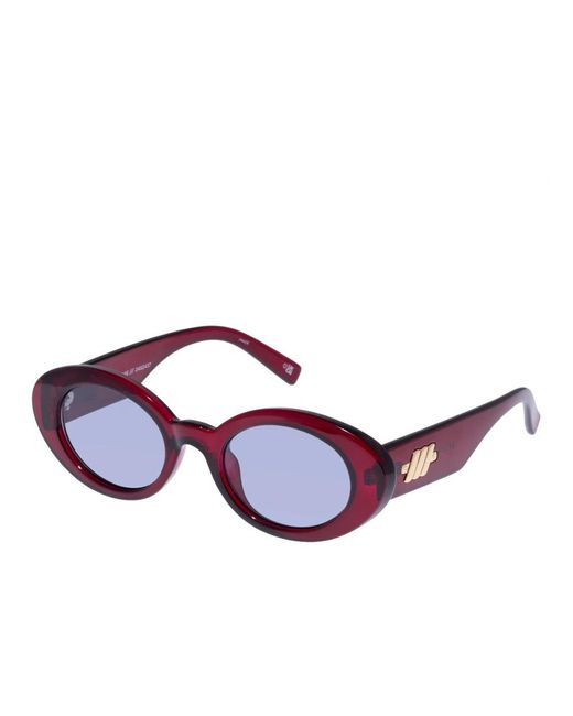 Le Specs Purple Sunglasses