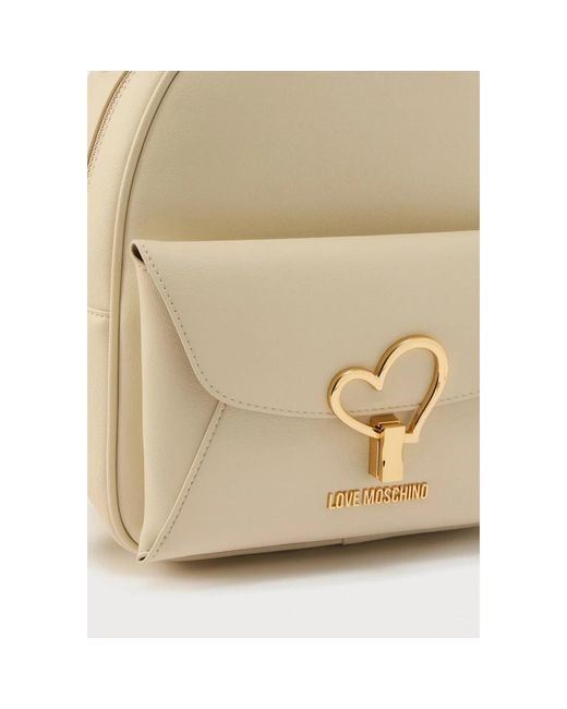 Love Moschino Natural Backpacks