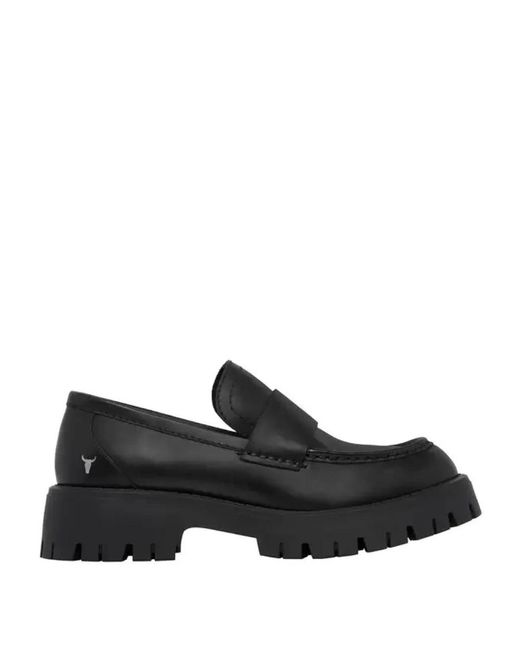 Windsor Smith Black Loafers