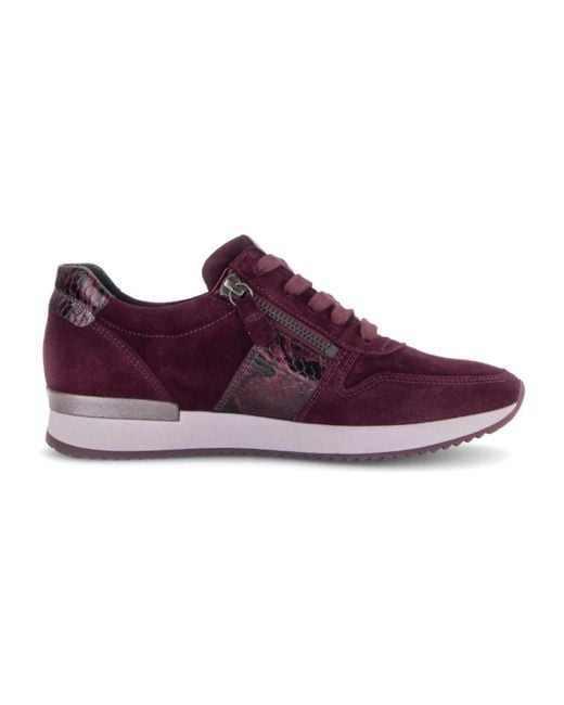 Gabor Purple Nette Sneaker