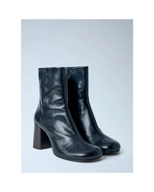 Lemaire Blue Heeled Boots