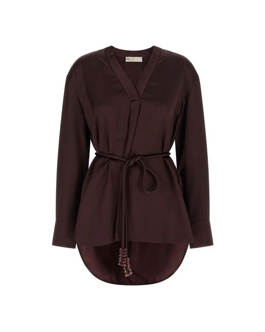 Tory Burch Brown Blouses