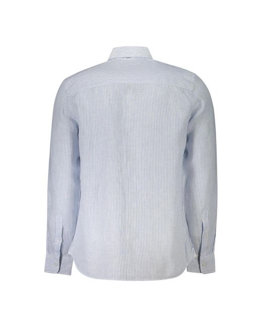 North Sails Blue Casual Shirts for men