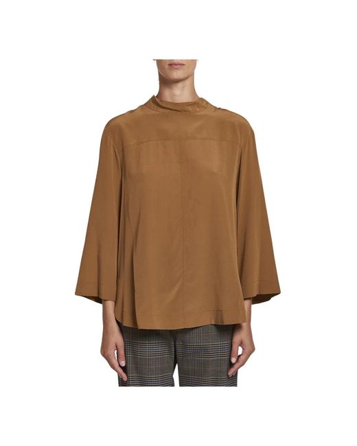 Sea Brown Blouses
