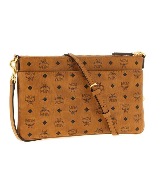 Clutches MCM de color Brown