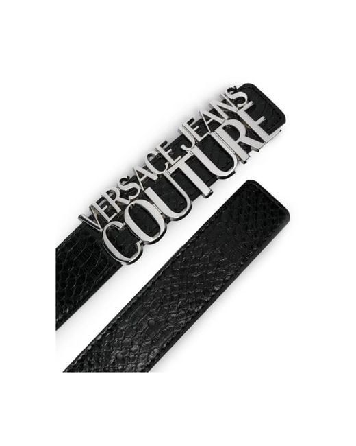 Versace Black Belts