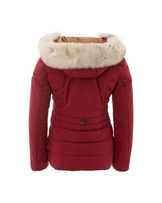 Peuterey Winter Jackets in het Red