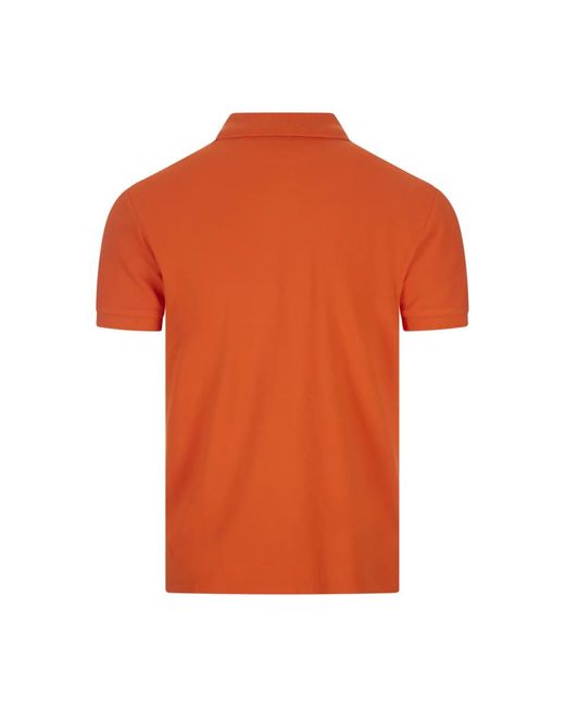 Ralph Lauren Orange Polo Shirts for men