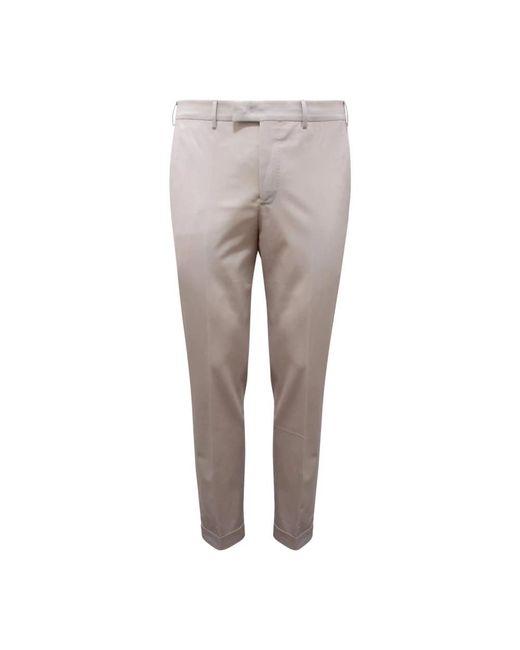 PT01 Gray Suit Trousers for men