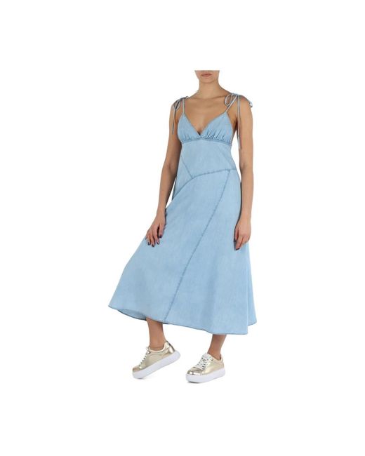 Replay Blue Midi Dresses