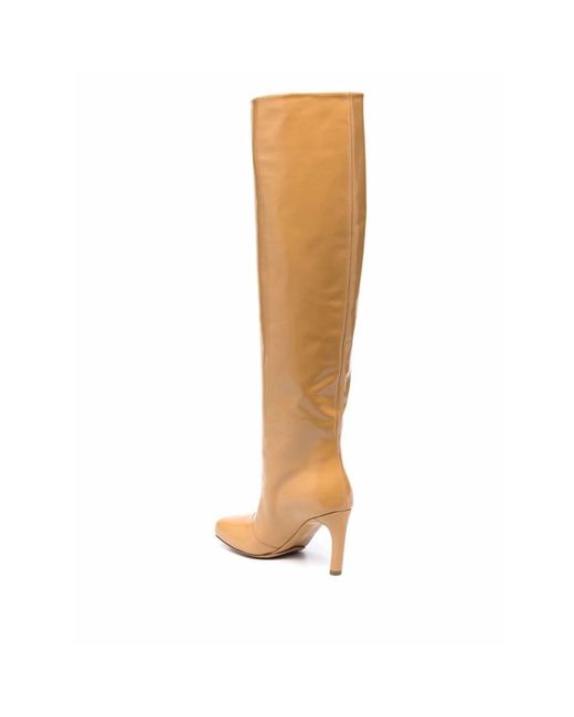 Dries Van Noten Metallic Heeled Boots