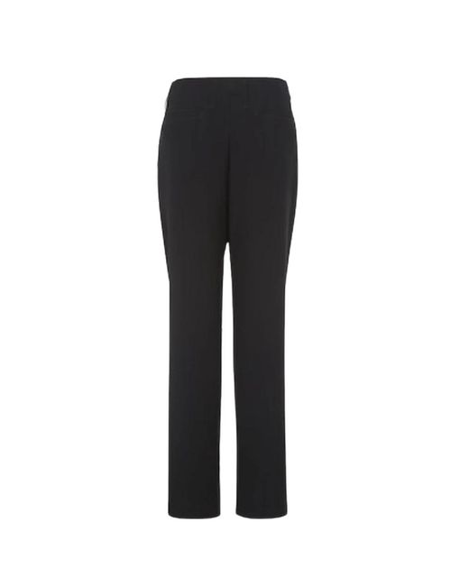 Giorgio Armani Black Straight Trousers
