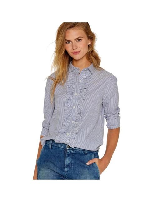 Five Jeans Blouses Hemden in het Blue