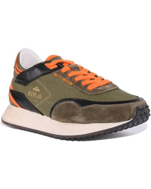 Replay Gray Sneakers for men