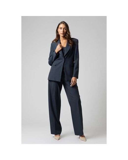 Kocca Professionele Chic Blazer Jacket in het Blue