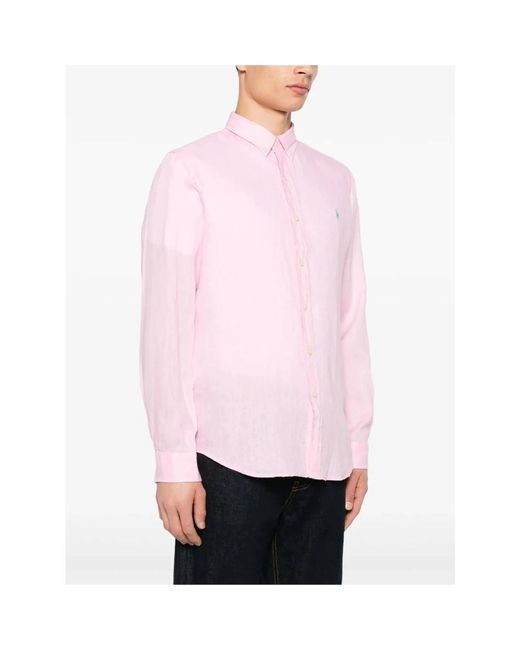 Ralph Lauren Pink Casual Shirts for men