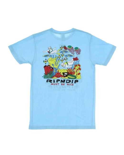 RIPNDIP Blue T-Shirts for men