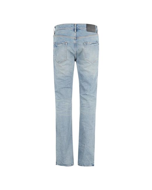 Purple Brand Blue Slim Fit Jeans for men