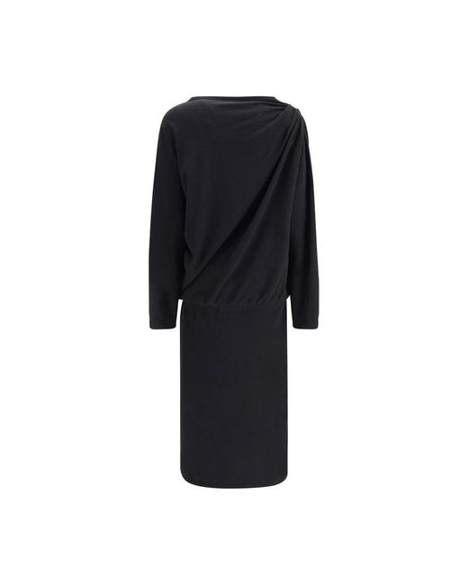 Midi Dresses Fabiana Filippi en coloris Black