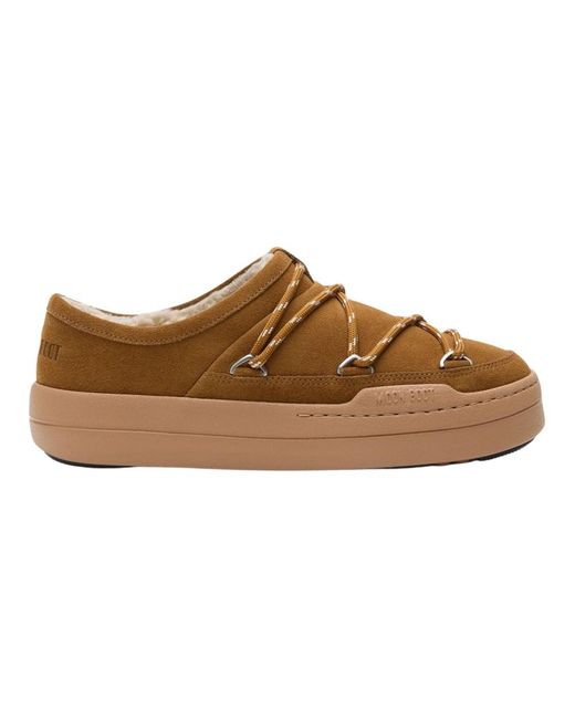 Moon Boot Brown Park Slipper