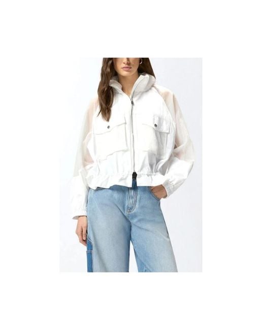 Light Jackets Pinko en coloris White