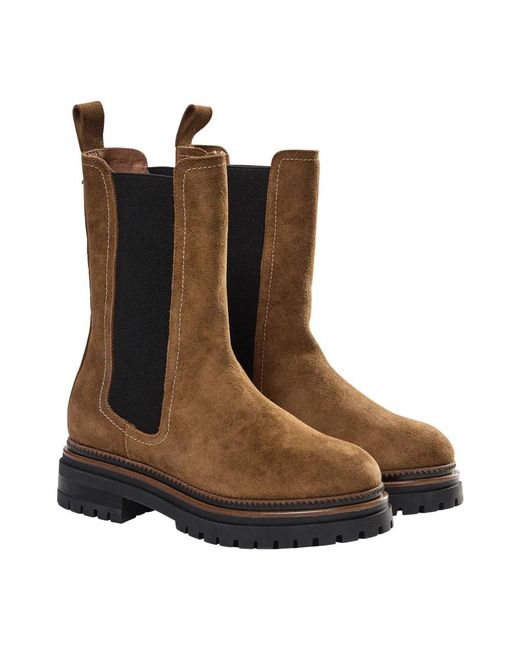Mos Mosh Brown Chelsea Boots
