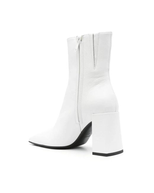 Shoes > boots > heeled boots Courreges en coloris White