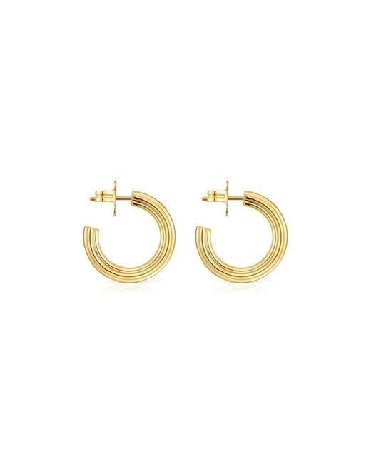 Earrings Tous de color Metallic