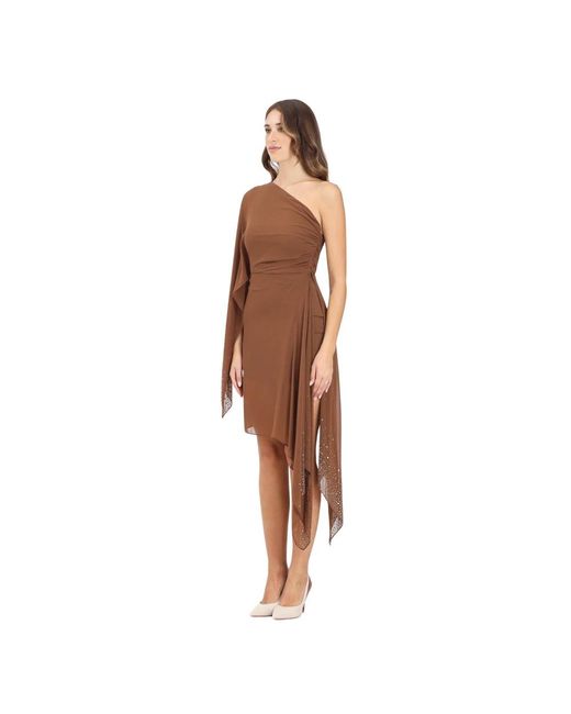 alma sanchez Brown Party Dresses