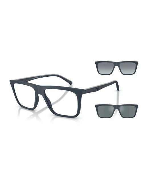 Emporio Armani Blue Glasses for men