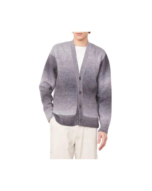 Cardigans di Officine Generale in Gray da Uomo