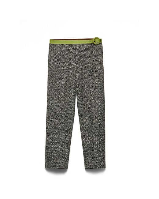 Prada Gray Slim-Fit Trousers for men