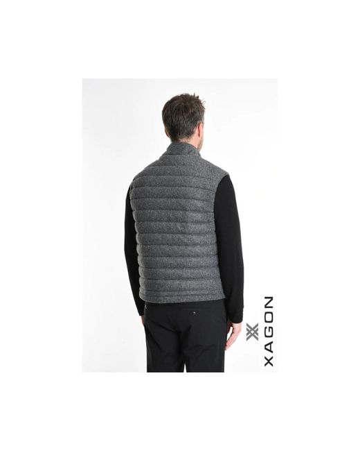 Vests Xagon Man de hombre de color Gray