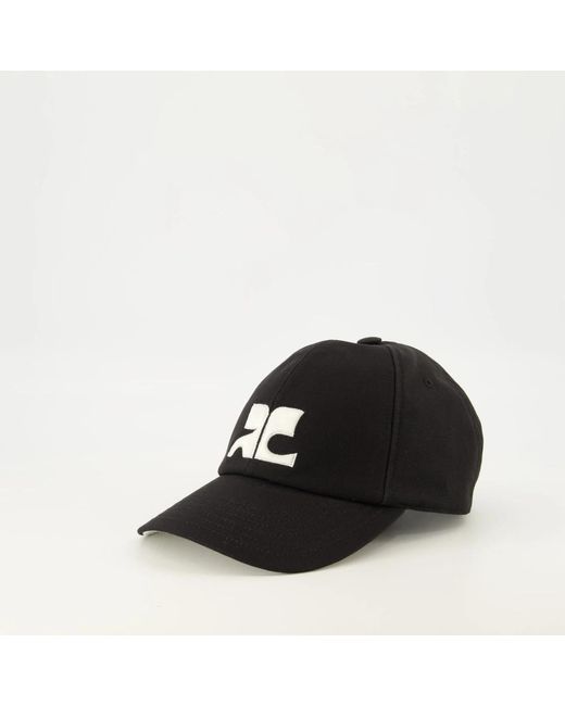 Caps di Courreges in Black
