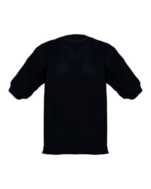 Circolo 1901 Black Round-Neck Knitwear for men