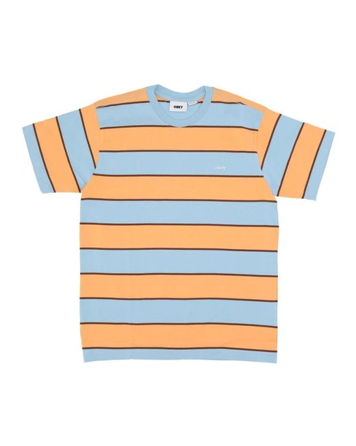 Obey Blue T-Shirts for men