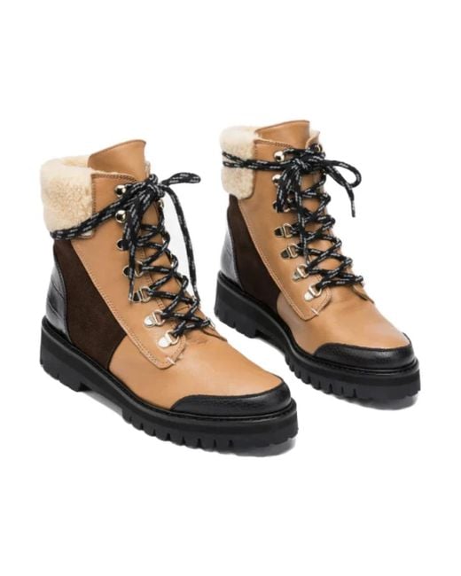 Flattered Brown Winter Boots