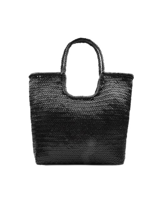 Tote Bags di Dragon Diffusion in Black