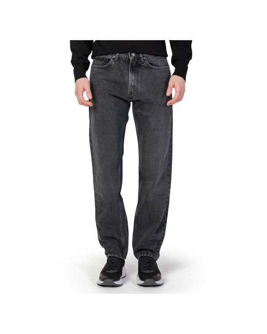 Jeans uomo collezione autunno/inverno 100% cotone di Boss in Gray da Uomo