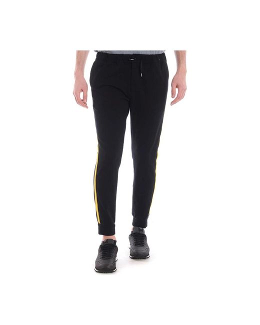 Daniele Alessandrini Blue Sweatpants for men